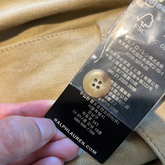 Lauren Ralph Lauren Black Label Women’s Tan Suede Fit & Flare Dress Size 12 - Picture 13 of 15